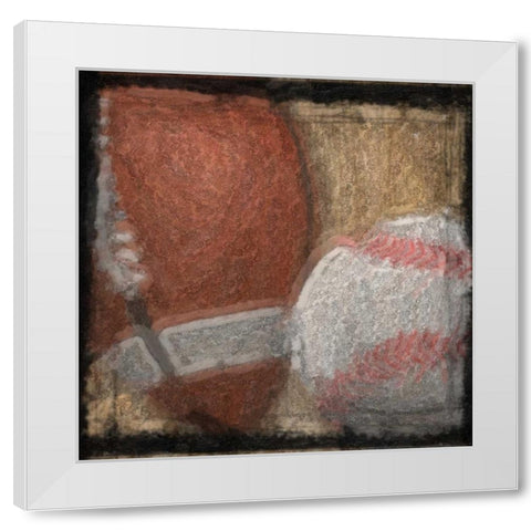 Mancave 1 White Modern Wood Framed Art Print by Greene, Taylor