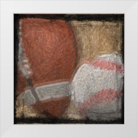 Mancave 1 White Modern Wood Framed Art Print by Greene, Taylor