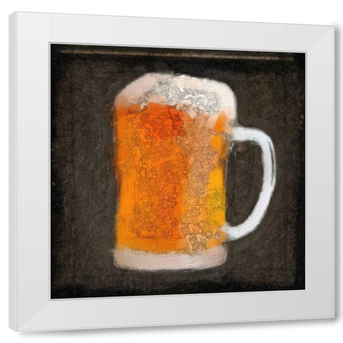 Mancave 7 White Modern Wood Framed Art Print by Greene, Taylor