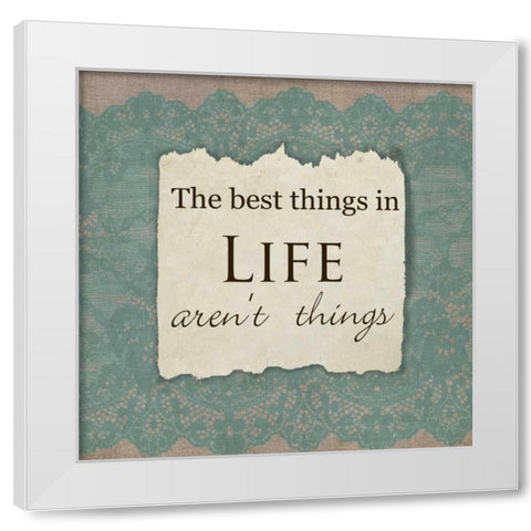 The Best White Modern Wood Framed Art Print by Greene, Taylor