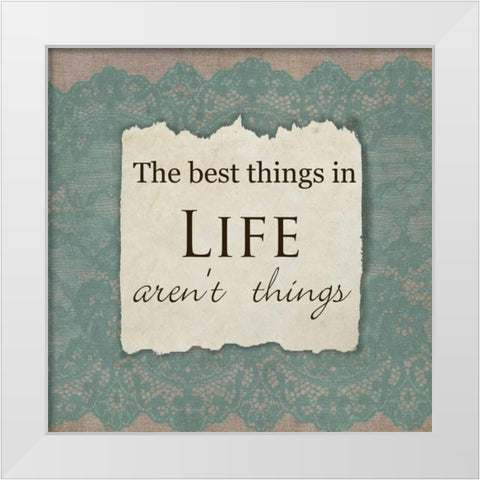 The Best White Modern Wood Framed Art Print by Greene, Taylor