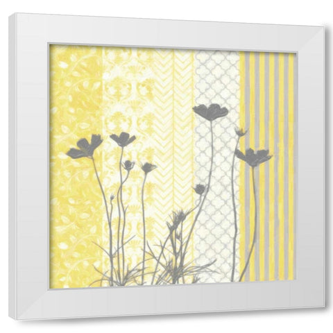 Sunshine Silhouette I White Modern Wood Framed Art Print by Greene, Taylor