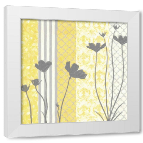 Sunshine Silhouette II White Modern Wood Framed Art Print by Greene, Taylor