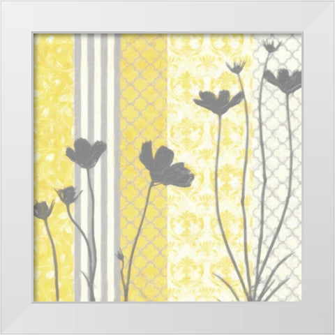 Sunshine Silhouette II White Modern Wood Framed Art Print by Greene, Taylor