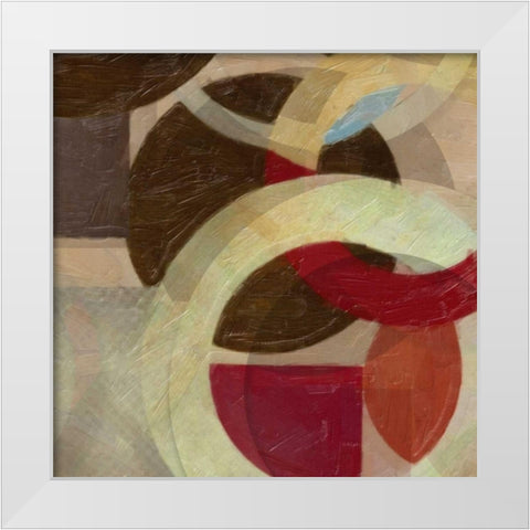 HALO WEAVE I White Modern Wood Framed Art Print by Greene, Taylor