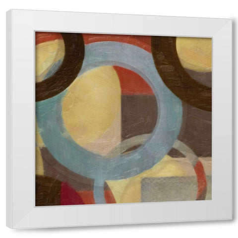 HALO WEAVE II White Modern Wood Framed Art Print by Greene, Taylor