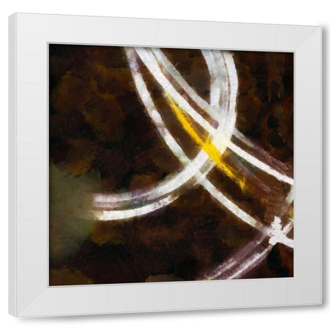OPALA IV White Modern Wood Framed Art Print by Greene, Taylor