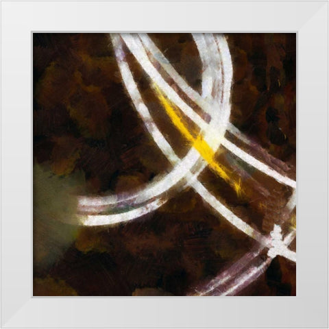 OPALA IV White Modern Wood Framed Art Print by Greene, Taylor