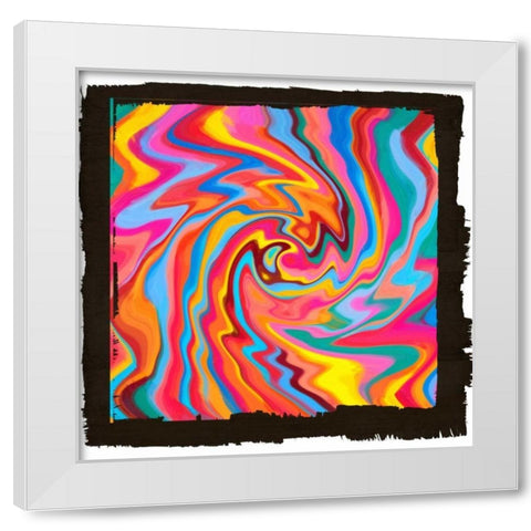 Lines Of Beauty I White Modern Wood Framed Art Print by Greene, Taylor