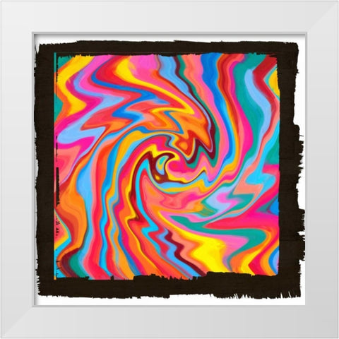 Lines Of Beauty I White Modern Wood Framed Art Print by Greene, Taylor