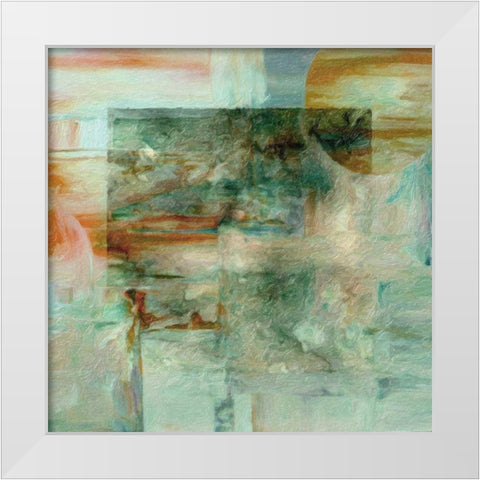 Linear Light I White Modern Wood Framed Art Print by Greene, Taylor