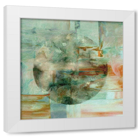 Linear Light II White Modern Wood Framed Art Print by Greene, Taylor