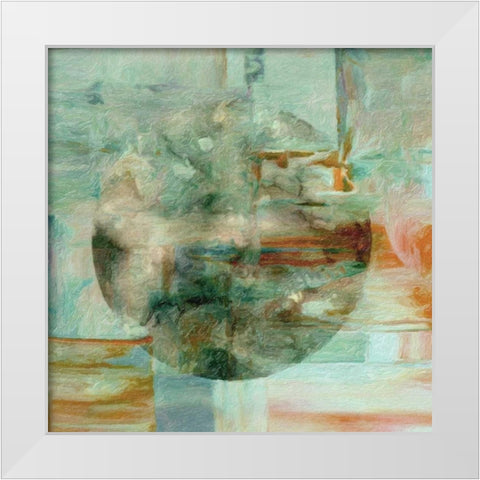 Linear Light II White Modern Wood Framed Art Print by Greene, Taylor