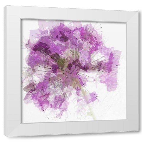 Modern Lilac I White Modern Wood Framed Art Print by Greene, Taylor