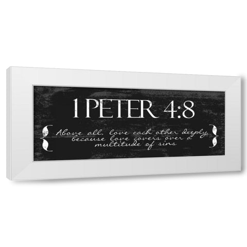 ABOVE ALL A White Modern Wood Framed Art Print by Greene, Taylor