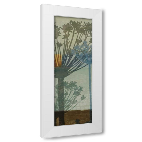SUMMER BREEZE D White Modern Wood Framed Art Print by Greene, Taylor