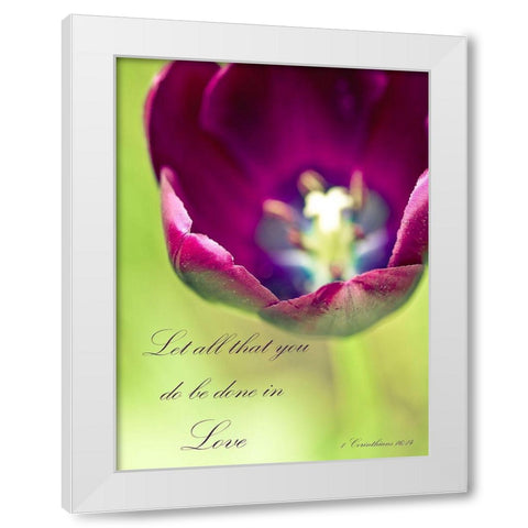 Queen of The Night White Modern Wood Framed Art Print by Telik, Tracey