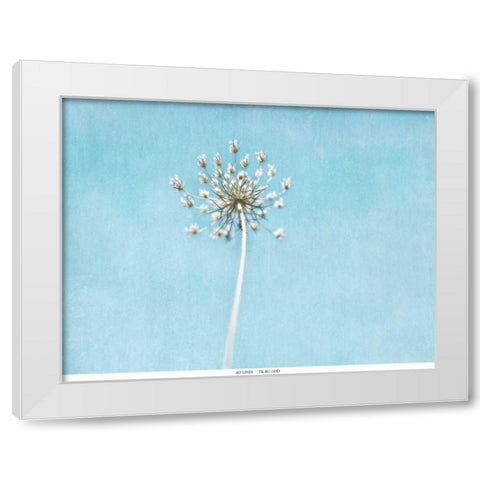 Lacey Texture 2 White Modern Wood Framed Art Print by Telik, Tracey