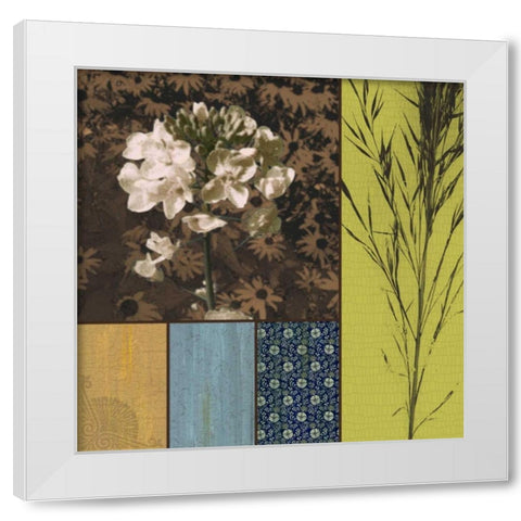 Morning Dew White Modern Wood Framed Art Print by Pazan, Tony