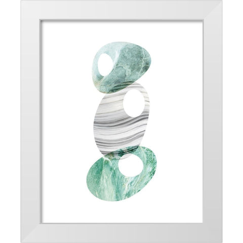 Scandinavian Balance 2 White Modern Wood Framed Art Print by Urban Epiphany