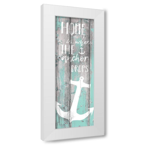 Coastal 3 White Modern Wood Framed Art Print by Brown, Victoria