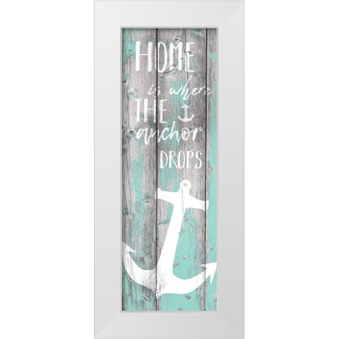 Coastal 3 White Modern Wood Framed Art Print by Brown, Victoria