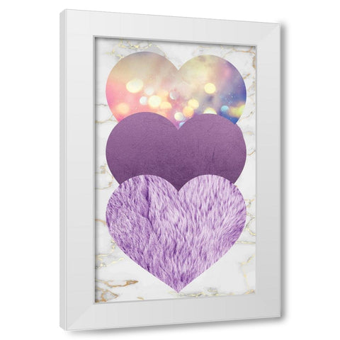 Glam 2 White Modern Wood Framed Art Print by Brown, Victoria