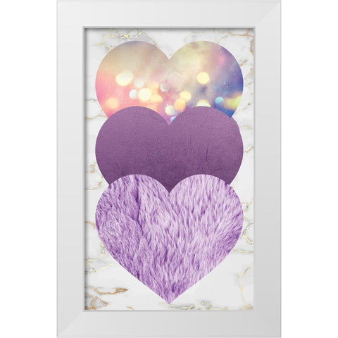 Glam 2 White Modern Wood Framed Art Print by Brown, Victoria