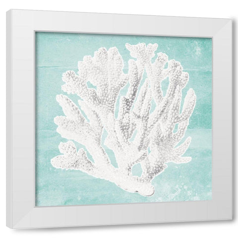 Sand Sea 1 White Modern Wood Framed Art Print by Brown, Victoria