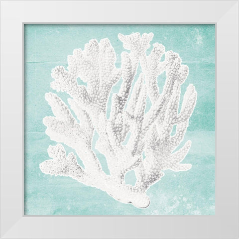 Sand Sea 1 White Modern Wood Framed Art Print by Brown, Victoria