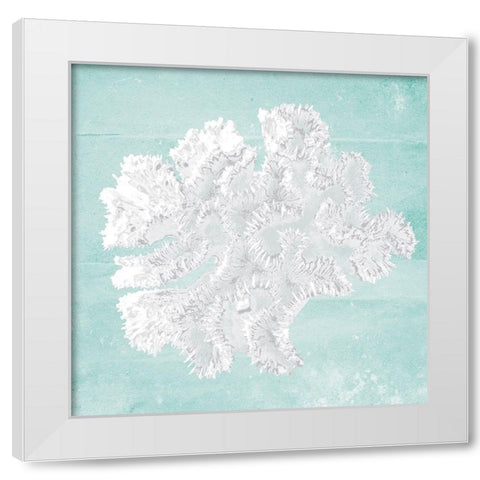 Sand Sea 3 White Modern Wood Framed Art Print by Brown, Victoria