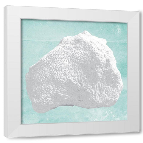 Sand Sea 4 White Modern Wood Framed Art Print by Brown, Victoria