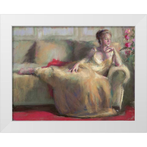 After the Ball II White Modern Wood Framed Art Print by Dyer, Margaret