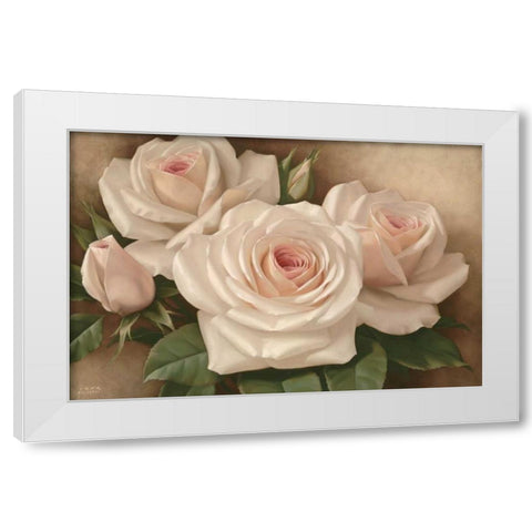 Breathtaking White Modern Wood Framed Art Print by Levashov, Igor