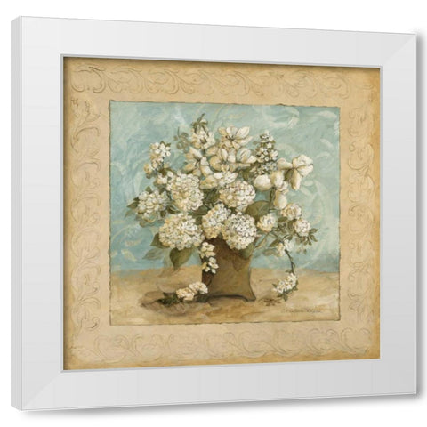 White in the Sky II White Modern Wood Framed Art Print by Olson, Charlene