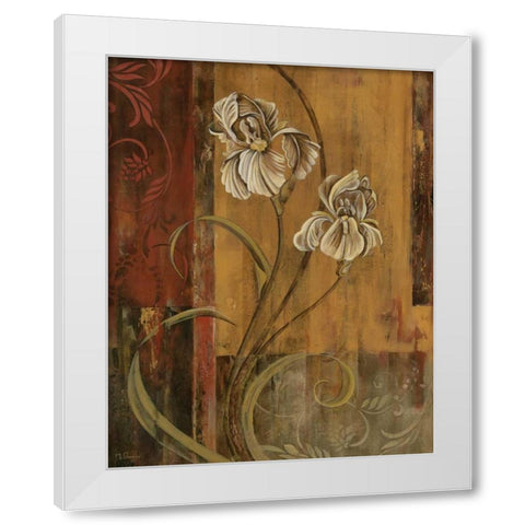 Poetic Setting II White Modern Wood Framed Art Print by Donovan, Maria