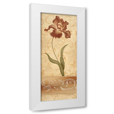 Romantique I White Modern Wood Framed Art Print by Carroll, Jane