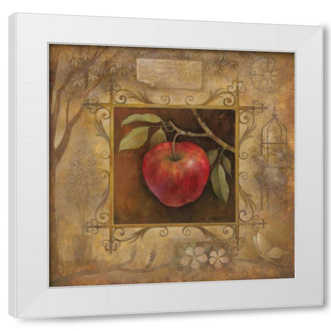Mela Bella White Modern Wood Framed Art Print by Vollherbst-Lane, Elaine