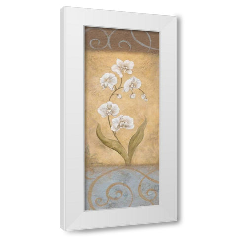 Nouvel Amour I White Modern Wood Framed Art Print by Carroll, Jane