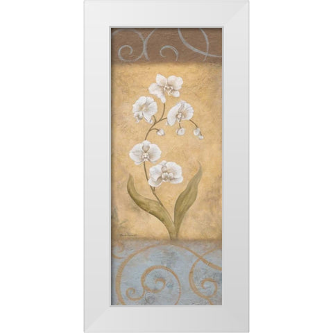 Nouvel Amour I White Modern Wood Framed Art Print by Carroll, Jane