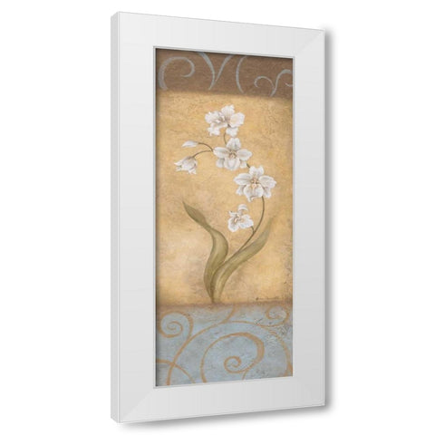 Nouvel Amour II White Modern Wood Framed Art Print by Carroll, Jane