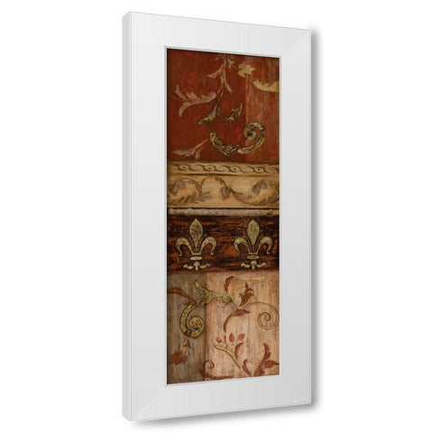 Weathered Door I White Modern Wood Framed Art Print by Tava Studios