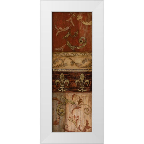 Weathered Door I White Modern Wood Framed Art Print by Tava Studios