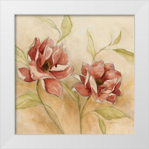 Sweet Scent I White Modern Wood Framed Art Print by Robinson, Carol