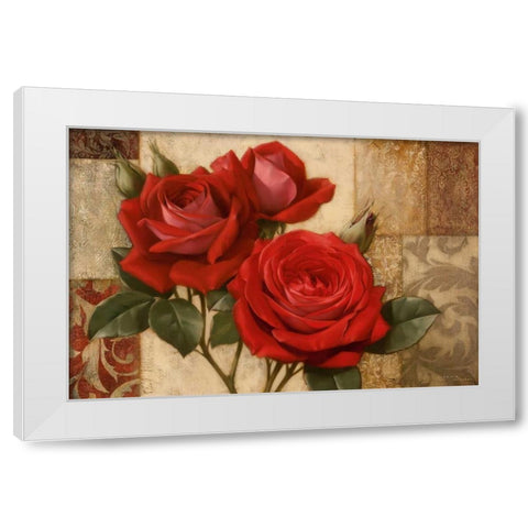 Summers Gift I White Modern Wood Framed Art Print by Levashov, Igor
