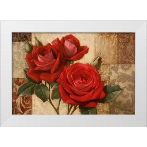 Summers Gift I White Modern Wood Framed Art Print by Levashov, Igor