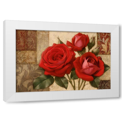 Summerss Gift II White Modern Wood Framed Art Print by Levashov, Igor