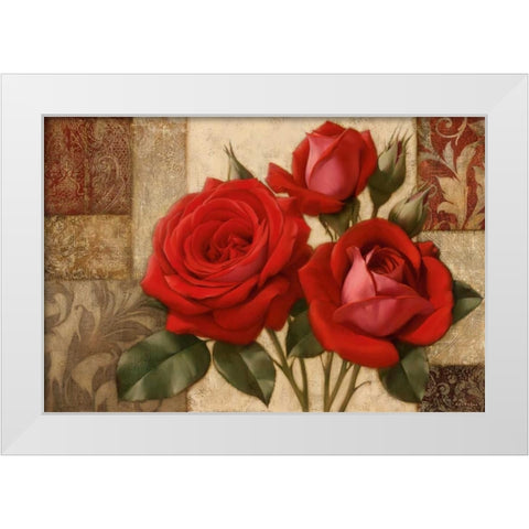 Summerss Gift II White Modern Wood Framed Art Print by Levashov, Igor
