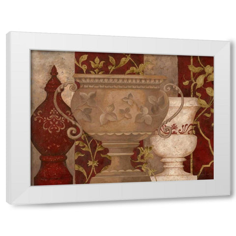 San Pietro - Detail I White Modern Wood Framed Art Print by Carroll, Jane