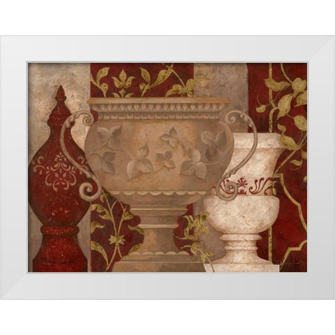 San Pietro - Detail I White Modern Wood Framed Art Print by Carroll, Jane